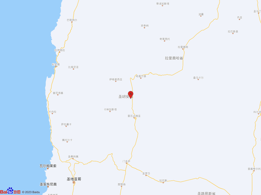 阿根廷（北纬-30.90度，东经-68.70度）发生5.8级地震